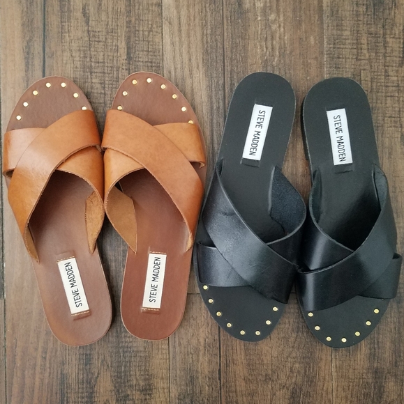 Steve Madden Shoes - (2 pair) Steve Madden Dryzzle Sandals